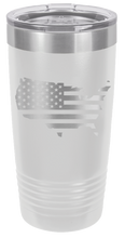 Load image into Gallery viewer, USA Flag Cutout - 20oz Tumbler