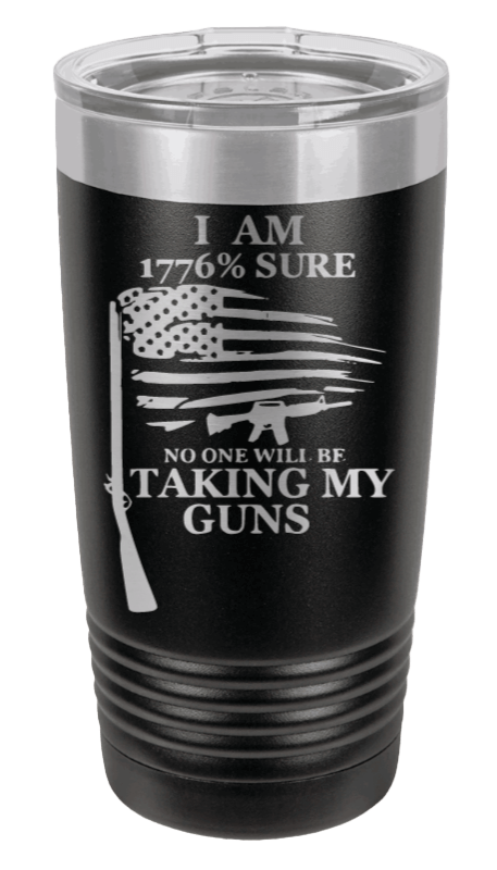 Sunflower Tumbler and Engraved Script Name - 20oz Hot Tumbler with