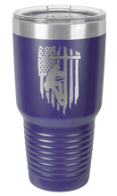 Load image into Gallery viewer, Lineman Laser Engraved Tumbler (Etched)
