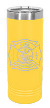 Load image into Gallery viewer, Fire Fighter Laser Engraved Skinny Tumbler (Etched)
