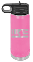 Load image into Gallery viewer, Eagle Flag 1 Laser Engraved Water Bottle (Etched)
