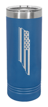 Load image into Gallery viewer, Tennessee Flag Laser Engraved Skinny Tumbler (Etched)
