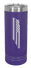 Load image into Gallery viewer, Tennessee Flag Laser Engraved Skinny Tumbler (Etched)
