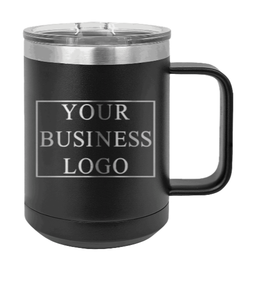 Personalized 15oz Mug - Your Design or Logo  - Customizable - Laser Engraved