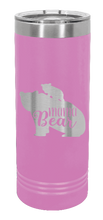Load image into Gallery viewer, Mama Bear with Cub Laser Engraved Skinny Tumbler (Etched)
