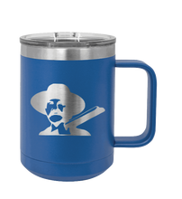 Load image into Gallery viewer, Tombstone Hells Comin&#39; Laser Engraved Mug (Etched)
