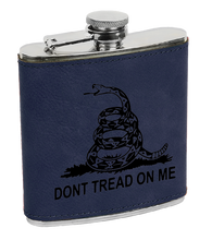 Load image into Gallery viewer, Dont Tread On Me Laser Engraved Flask
