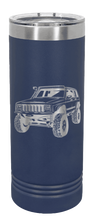 Load image into Gallery viewer, Cherokee Laser Engraved Skinny Tumbler (Etched)
