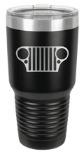Load image into Gallery viewer, CJ Jeep Grill  Laser Engraved Tumbler (Etched)
