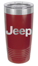 Load image into Gallery viewer, Jeep Laser Engraved Tumbler (Etched)
