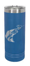 Load image into Gallery viewer, Bass Laser Engraved Skinny Tumbler (Etched)
