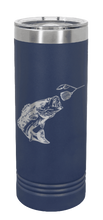 Load image into Gallery viewer, Bass Laser Engraved Skinny Tumbler (Etched)
