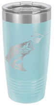 Load image into Gallery viewer, Bass Laser Engraved Tumbler (Etched)
