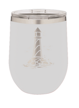 Load image into Gallery viewer, Lighthouse Laser Engraved Wine Tumbler (Etched)

