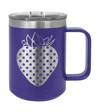 Load image into Gallery viewer, Strawberry Laser Engraved Mug (Etched)
