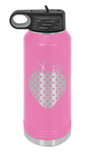 Load image into Gallery viewer, Strawberry Laser Engraved Water Bottle (Etched)
