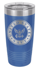 Load image into Gallery viewer, U.S. Navy Laser Engraved Tumbler (Etched)
