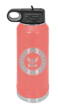 Load image into Gallery viewer, U.S. Navy Laser Engraved Water Bottle (Etched)
