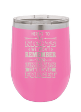 Load image into Gallery viewer, Nights We Won&#39;t Forget Laser Engraved Wine Tumbler (Etched)
