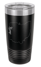 Load image into Gallery viewer, Ohio Home Laser Engraved Tumbler (Etched)
