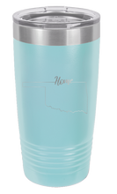Load image into Gallery viewer, Oklahoma Home Laser Engraved Tumbler (Etched)

