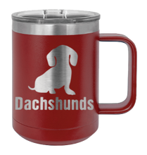 Load image into Gallery viewer, Dachshunds Laser Engraved Mug (Etched)
