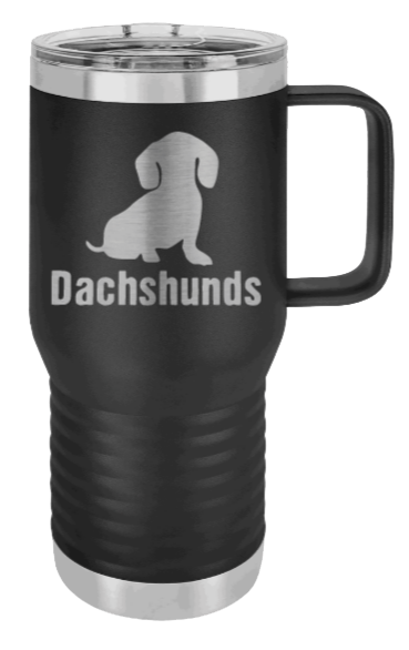 Dachshunds Laser Engraved Mug (Etched)
