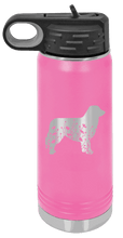 Load image into Gallery viewer, Aussie Floral Laser Engraved Water Bottle (Etched)
