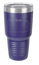 Load image into Gallery viewer, Pennsylvania Home Laser Engraved Tumbler (Etched)
