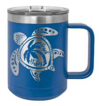 Load image into Gallery viewer, Turtle Laser Engraved Mug (Etched)
