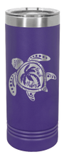 Load image into Gallery viewer, Turtle Laser Engraved Skinny Tumbler (Etched)
