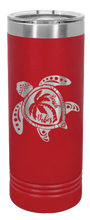 Load image into Gallery viewer, Turtle Laser Engraved Skinny Tumbler (Etched)
