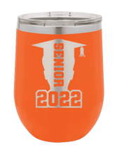 Load image into Gallery viewer, Senior 2022 1 Laser Engraved Wine Tumbler (Etched)
