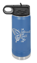 Load image into Gallery viewer, She Believed She Could Laser Engraved Water Bottle (Etched)
