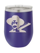Load image into Gallery viewer, Tombstone Hells Comin&#39; Laser Engraved Wine Tumbler (Etched)
