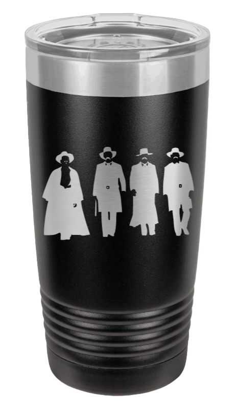 Tombstone Laser Engraved Tumbler (Etched)