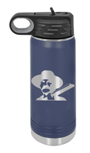 Load image into Gallery viewer, Tombstone Hells Comin&#39; Laser Engraved Water Bottle
