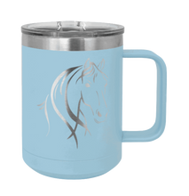 Load image into Gallery viewer, Horse 1 Laser Engraved Mug (Etched)
