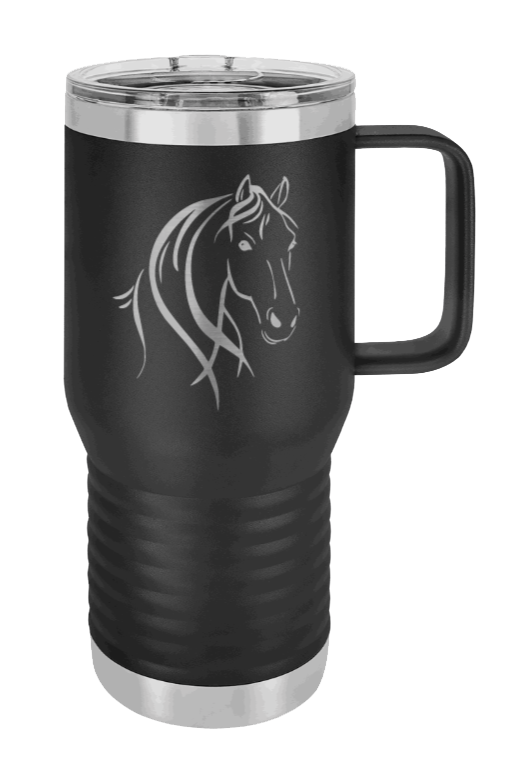 Horse 1 Laser Engraved Mug (Etched)