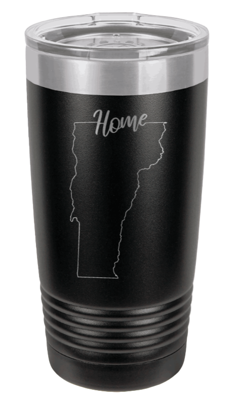 Vermont Home Laser Engraved Tumbler (Etched)
