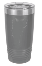 Load image into Gallery viewer, Vermont Home Laser Engraved Tumbler (Etched)
