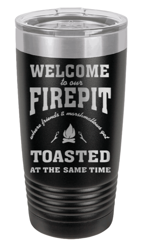 Welcome to our Firepit Laser Engraved Tumbler (Etched)