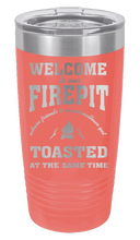 Load image into Gallery viewer, Welcome to our Firepit Laser Engraved Tumbler (Etched)
