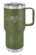 Load image into Gallery viewer, Nurse Life Laser Engraved Mug (Etched)
