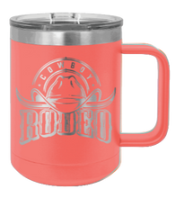 Load image into Gallery viewer, Rodeo Laser Engraved Mug (Etched)
