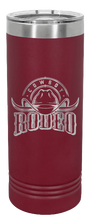 Load image into Gallery viewer, Rodeo Laser Engraved Skinny Tumbler (Etched)
