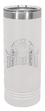 Load image into Gallery viewer, Rodeo Laser Engraved Skinny Tumbler (Etched)
