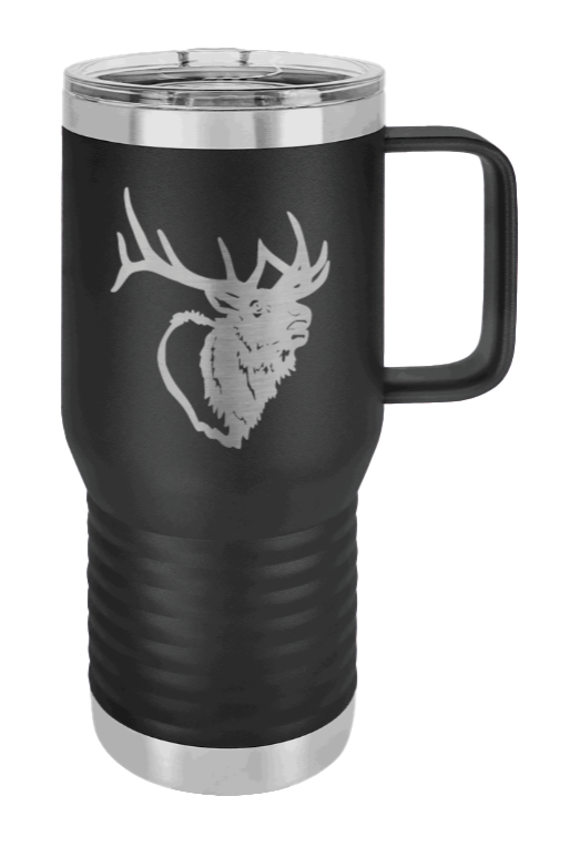 Elk Design Laser Engraved Mug (Etched)