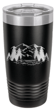 Load image into Gallery viewer, Mountains Laser Engraved Tumbler (Etched)
