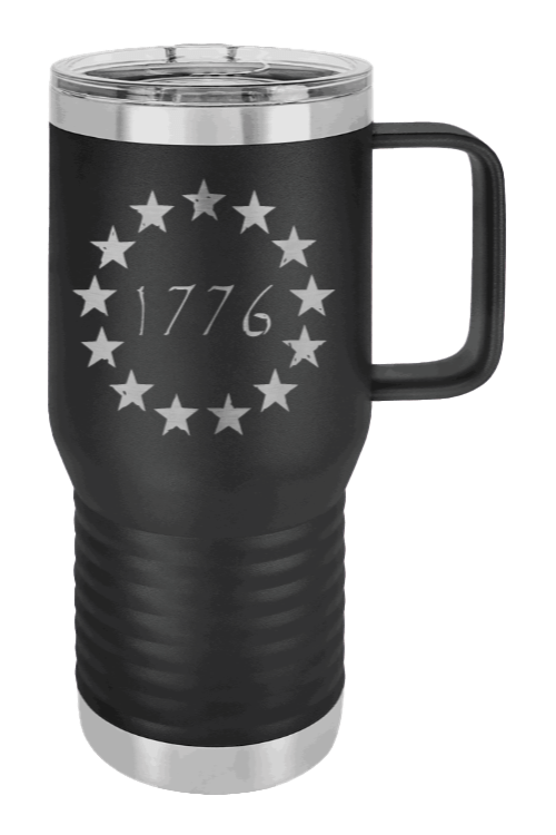 1776 Patriotic Laser Engraved  Mug (Etched)